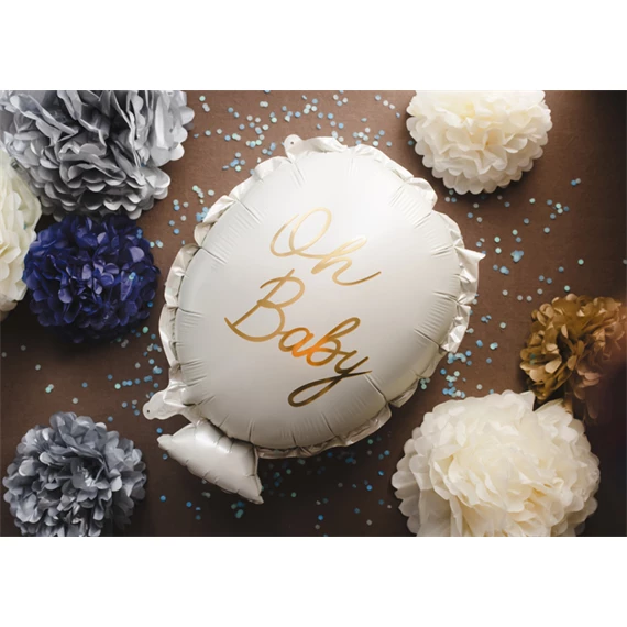 Papírgömb pompom sötétkék 25 cm