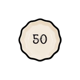 Papírtányér Hello 50, mix, 18 cm S/6