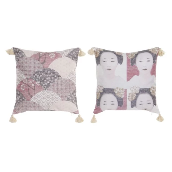 Párna bojtos 40x10x40 cm 2 féle