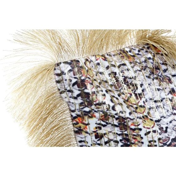 Párna bojtos 45x10x45 cm