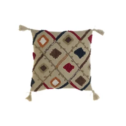 Párnahuzat bojtos 50x1x50 cm