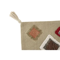 Párnahuzat bojtos 50x1x50 cm