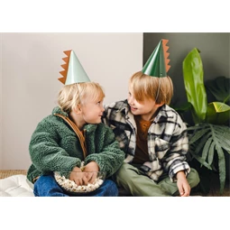 Party kalapok dinoszauruszok, 14 cm, mix S/6