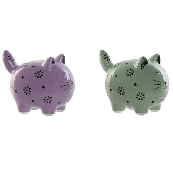 Persely macska 16x11x13 cm 2 féle