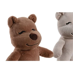Plüss medve 15x15x30 cm 3 féle