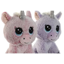 Plüss unikornis 15x20x30 cm 2 féle