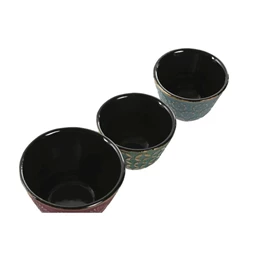 Pohár öntöttvas 8x8x5,5 cm 3 féle