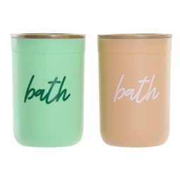 Pohár 7,4x7,4x11,2 cm 2 féle