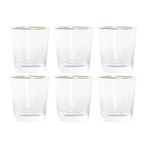 Pohár szett 8x8x10 cm S/6