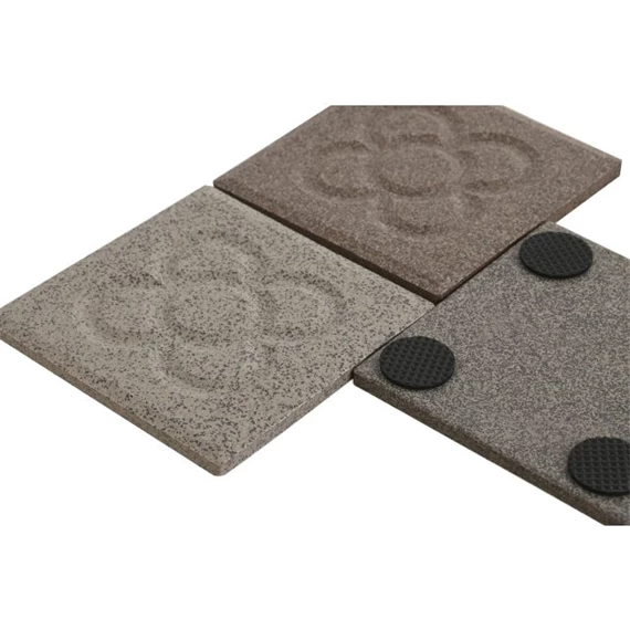 Poháralátét 10,8x10,8x0,7 cm 3 féle