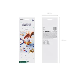 Pohárhüvely repülőgép, mix 23x9,5 cm S/6