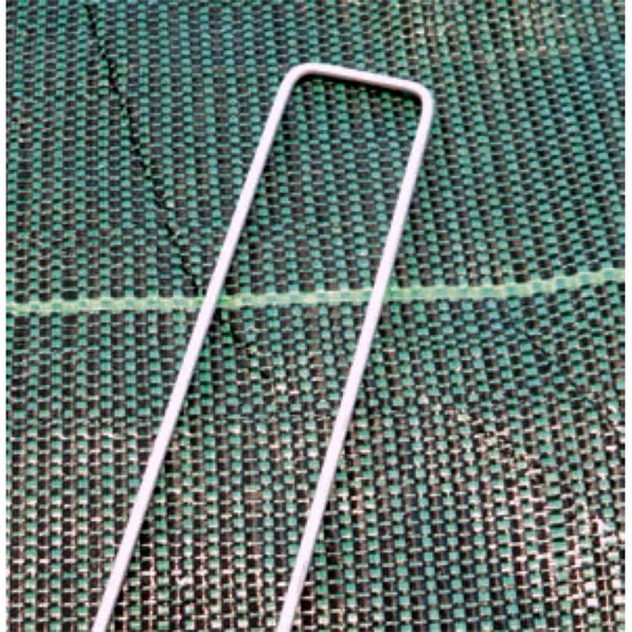 Rögzítő kapocs geotextíliához, U alakú 17x3,5 cm S/10