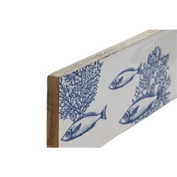 Ruhaakasztó lakkozott 38x5x18 cm