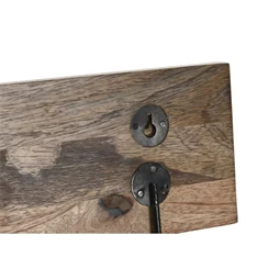 Ruhaakasztó lakkozott 38x5x18 cm