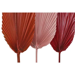 Selyemvirág pálmalevél csokor 22x2x148 cm 3 féle