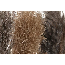 Selyemvirág csokor szárazvirág 18x18x40 cm 3 féle