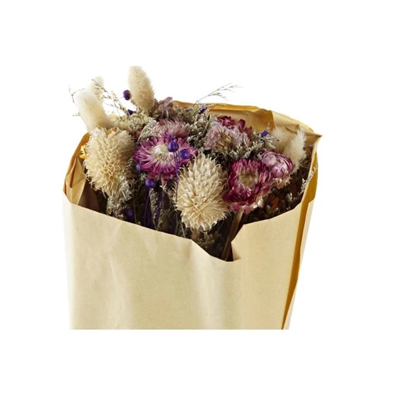 Selyemvirág csokor szárazvirág 20x12x50 cm 2 féle