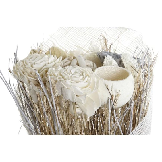 Selyemvirág csokor szárazvirág 30x30x60 cm 3 féle