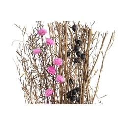 Selyemvirág csokor szárazvirág 30x30x65 cm 2 féle