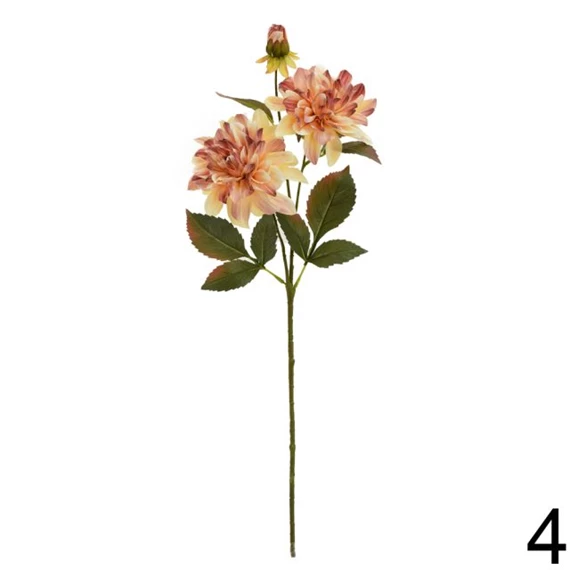Selyemvirág dália 68 cm 4féle