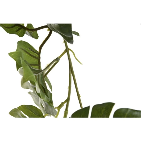 Selyemvirág girland Monstera 25x25x249 cm