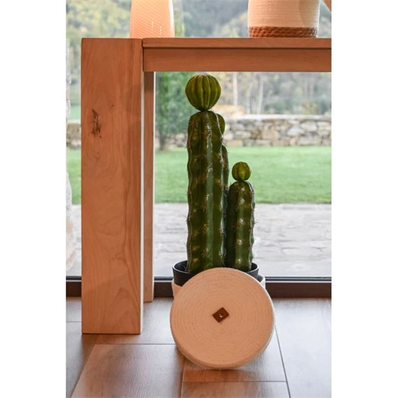 Selyemvirág kaktusz cserepes 22x22x69 cm