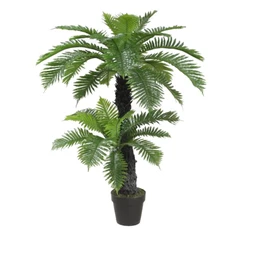 Selyemvirág pálmafa kaspóban 80x90x120 cm