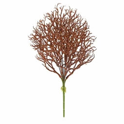 Selyemvirág korall ág 40 cm