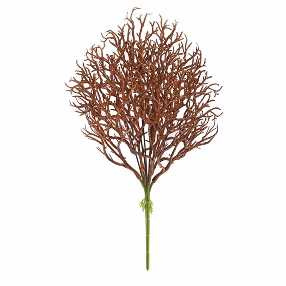 Selyemvirág korall ág 40 cm