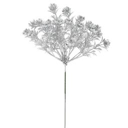 Selyemvirág leveles csokor, betűzős 24 cm