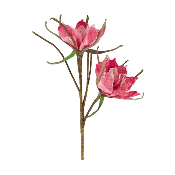 Selyemvirág magnólia 77x40x10 cm