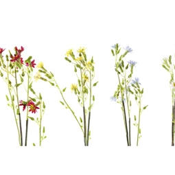 Selyemvirág 15x15x57 cm 4 féle