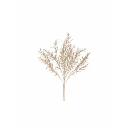 Selyemvirág rozmaring csokor, glitteres 43 cm