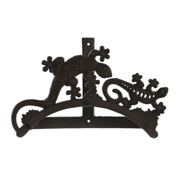 Slagtartó öntöttvasból, gyíkkal 29x13,5x18 cm