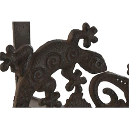 Slagtartó öntöttvasból, gyíkkal 29x13,5x18 cm