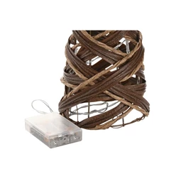 Stilizált fenyő szett LED-es 20x20x80 cm S/3