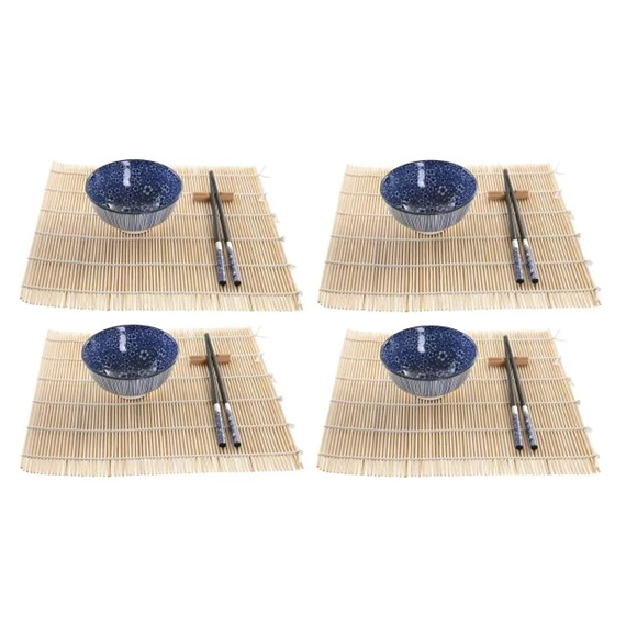 Sushi szett 14,5x14,5x31 cm S/16