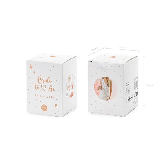 Vállszalag bride to be mix 76 cm