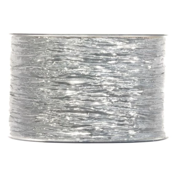 Szalag gyűrt, csillogós 63 mm x 10 m