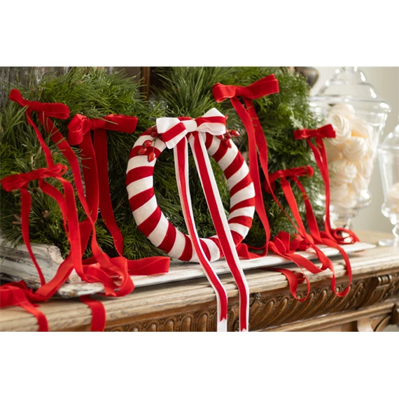 Velúr szalag 15 mm x 10 m piros