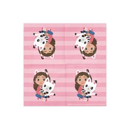 Szalvéta Gabby babaháza, 33 x 33 cm, mix S/20