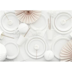 Szalvéta papír 33x33 cm fehér S/20