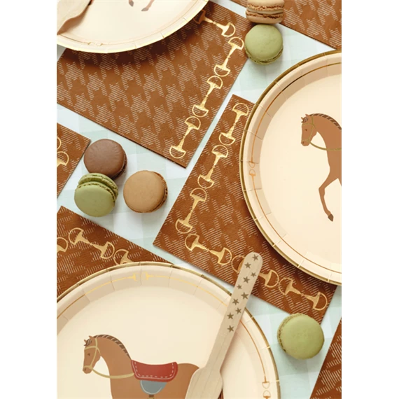 Szalvéta kengyelek mintás mix, 33x33 cm S/12