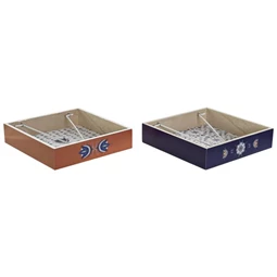 Szalvétatartó 18x18x4 cm 2 féle