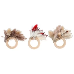 Szalvétatartó 8x2x8 cm 3 féle