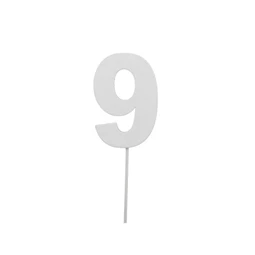 9-es szám betűzős 7 cm S/10