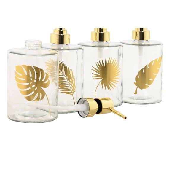 Szappantartó mintás 10x8x18 cm 4 féle