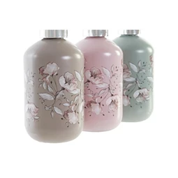 Szappantartó virágos 7x7x18,5 cm 400 ml 3 féle