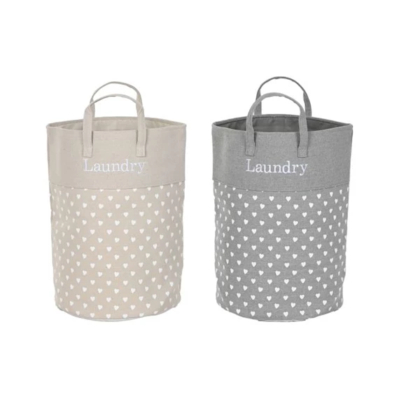 Szennyestartó füllel, kerek 34x34x50 cm 2 féle