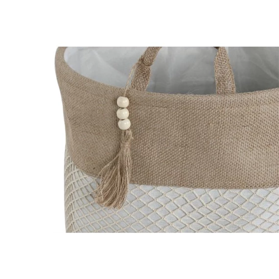 Szennyestartó kosár füllel, kerek 38x38x48 cm